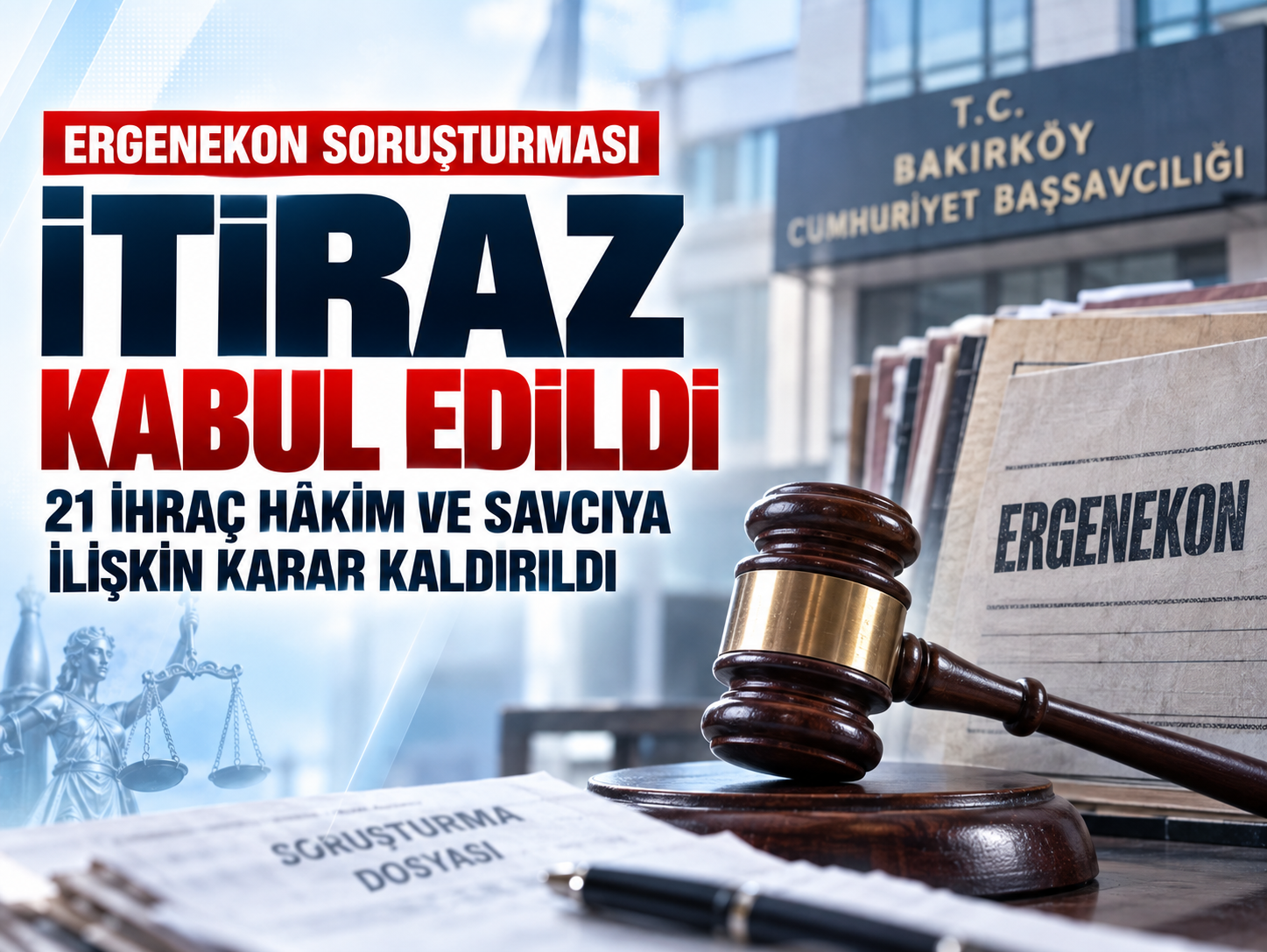 Ergenekon'da yıllar sonra yeni gelişme! O karar kaldırıldı
