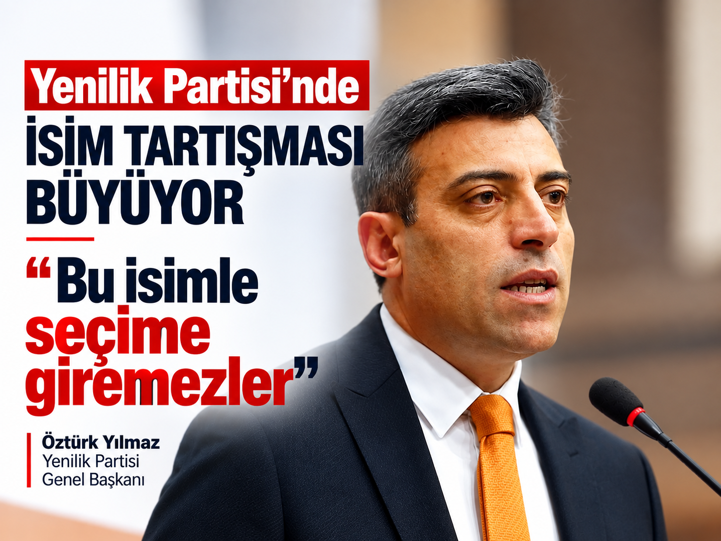 Yeni Parti’de isim tartışması büyüyor: Bu isimle seçime giremezler