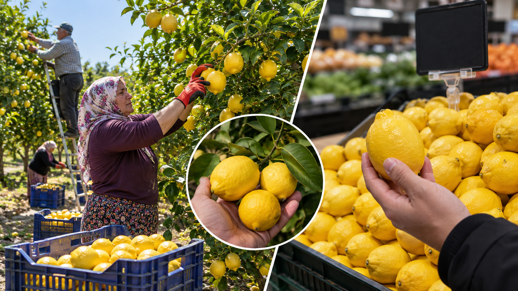 Tarlada 5 lira, markette 100 lira: Limonun fiyatı şaşırttı