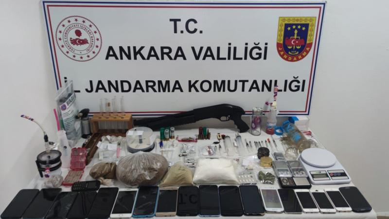 Başkentte narkotik operasyonu: 28 şüpheli yakalandı