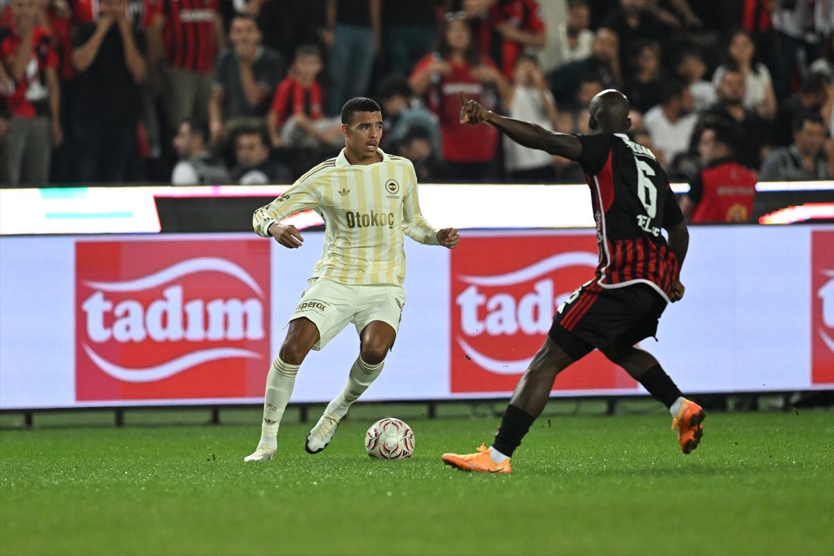 Fenerbahçe Gaziantep'te takıldı! 2 puan bıraktı