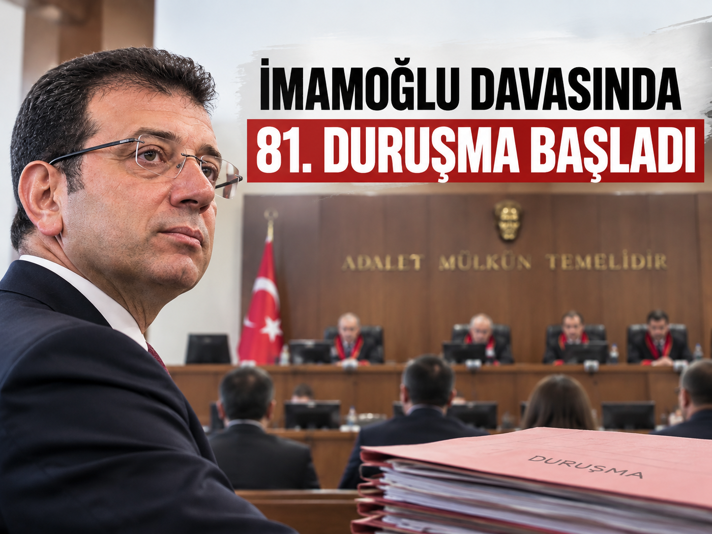 İmamoğlu davasında 81. duruşma başladı