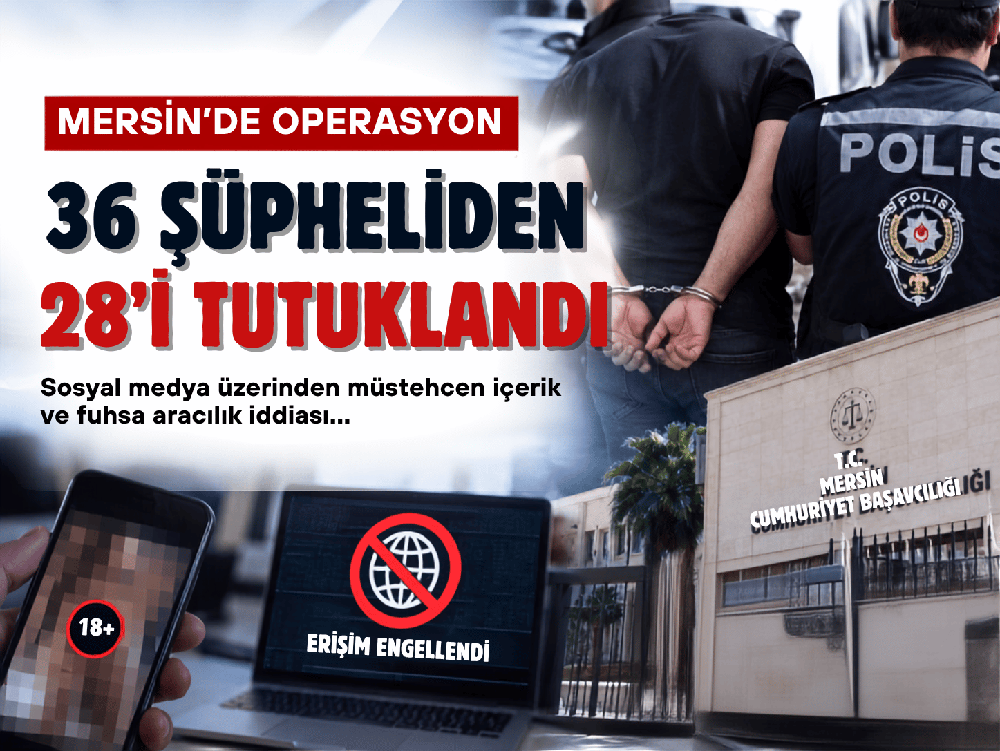 “Ailem güvende” operasyonunda 28 tutuklama!