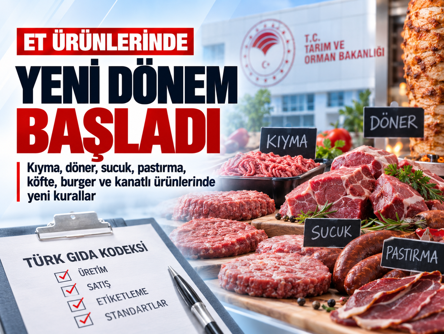 Et alırken etikete bakın! “%100 dana eti” dönemi bitti