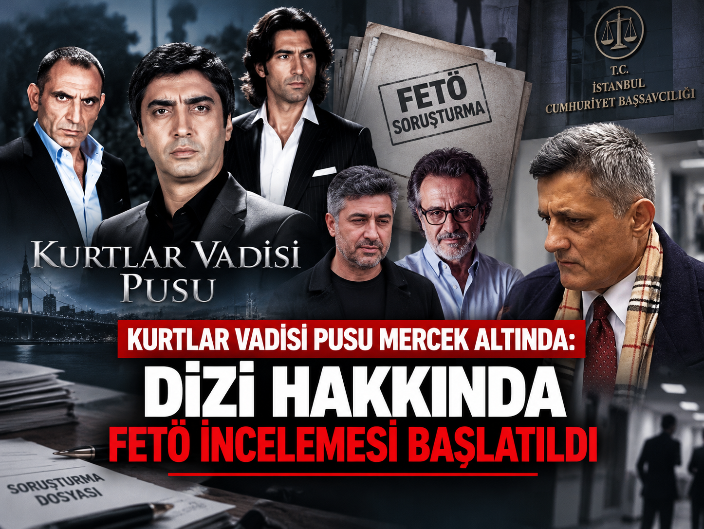 Kurtlar Vadisi Pusu mercek altında: Dizi hakkında FETÖ incelemesi başlatıldı