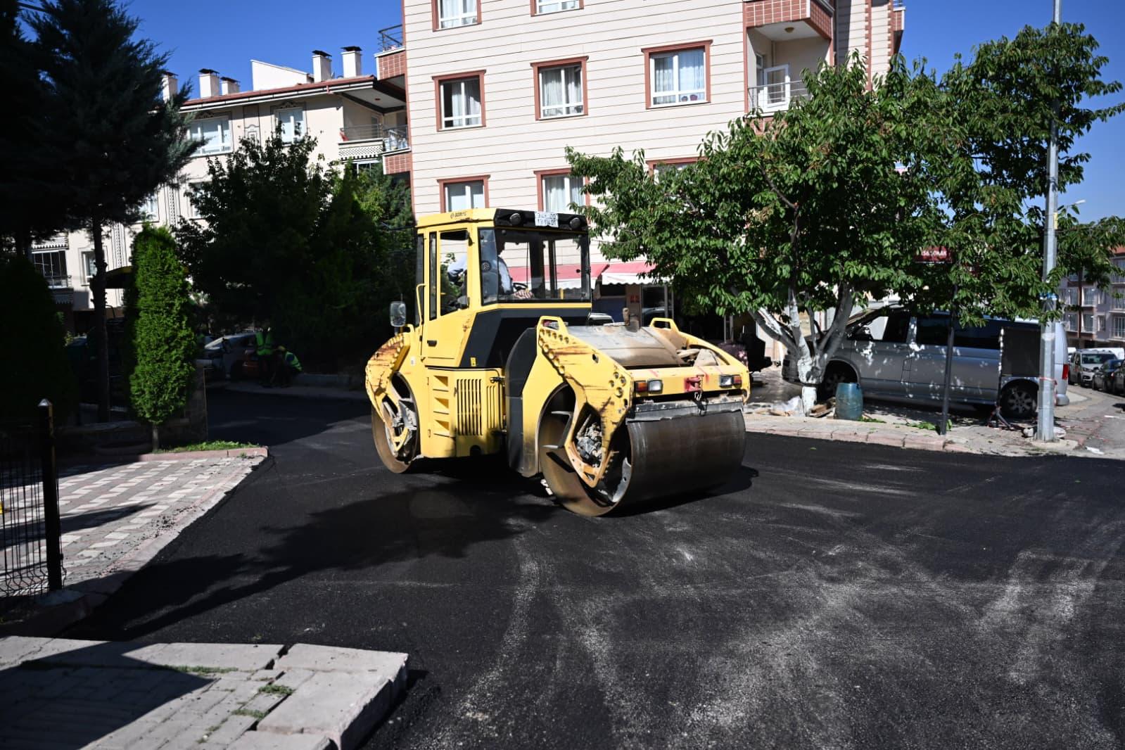 Altındağ’da asfalt seferberliği: 75 bin 637 ton serildi