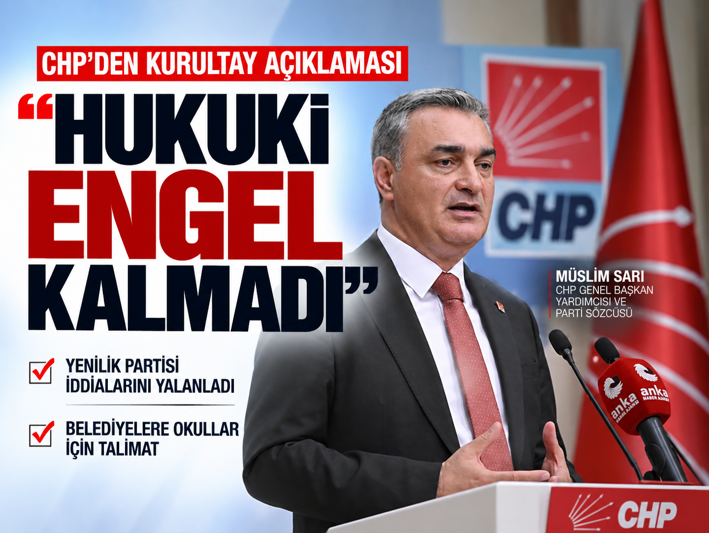 CHP’de “mutlak butlan” düğümü çözüldü mü? Sarı tarih verdi
