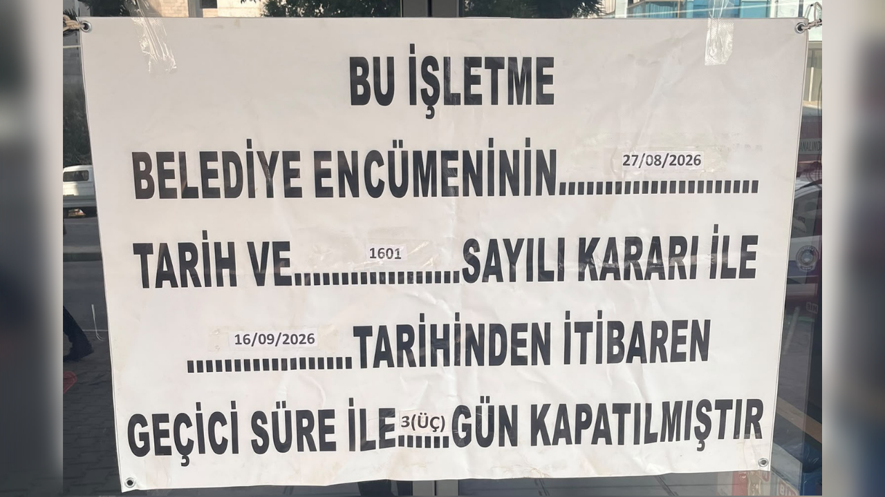 Raflarda tarihi geçmiş gıda tespit edildi: Antalya'da zincir market şubesi mühürlendi