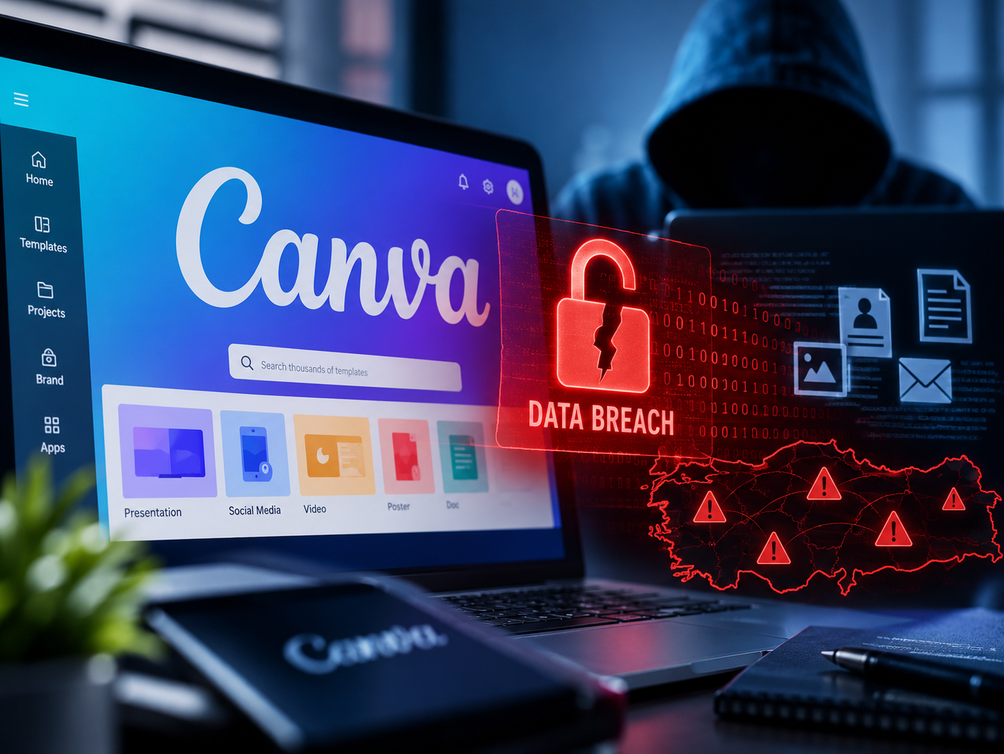 Canva’da veri ihlali! Türkiye’de 424 kuruluş etkilendi