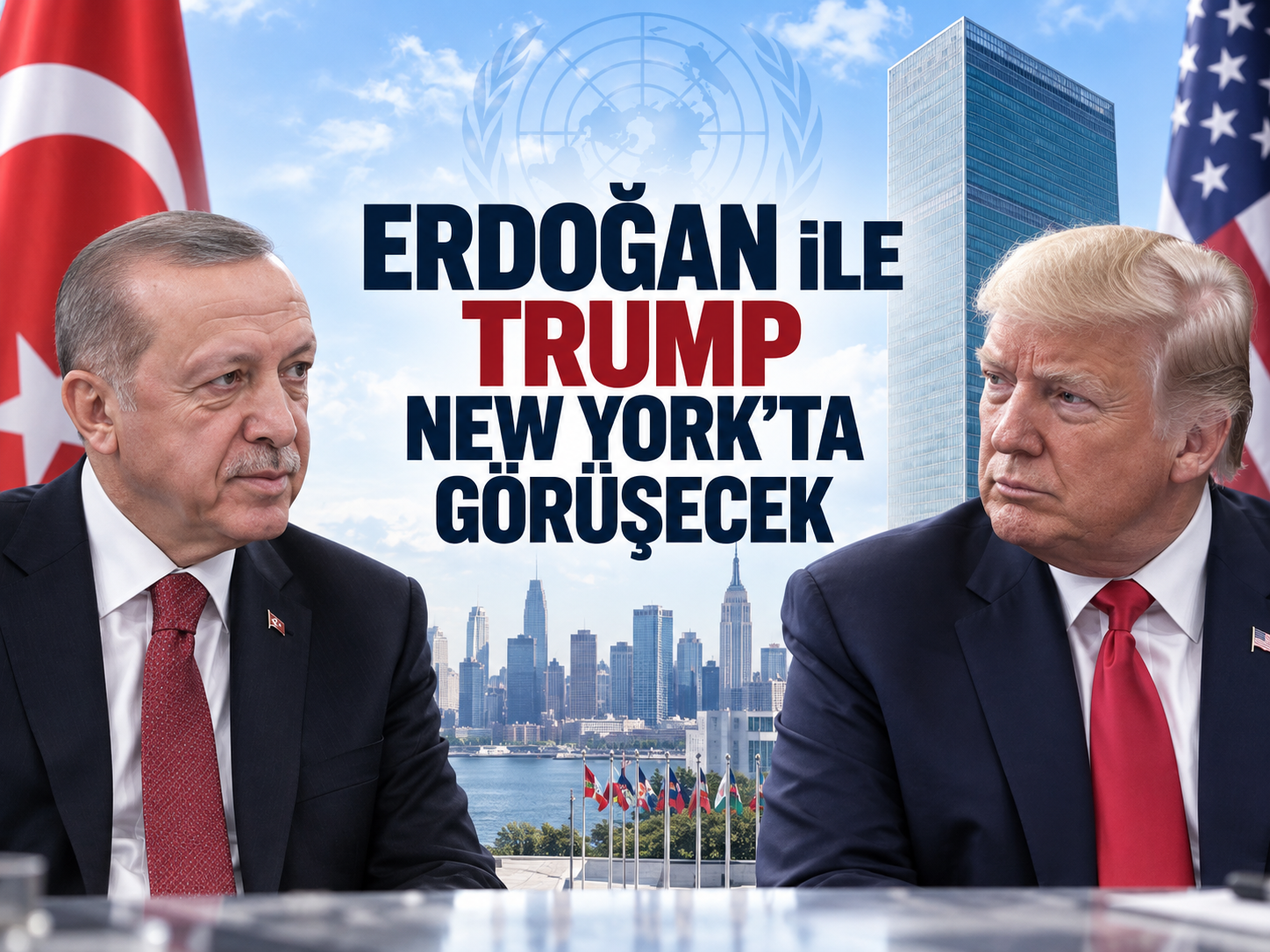 Erdoğan ile Trump New York’ta görüşecek