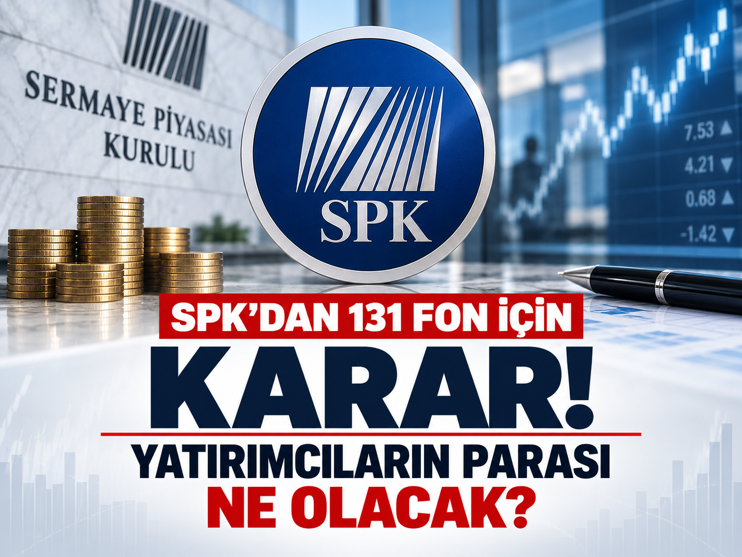 SPK'dan 131 fon için karar! Yatırımcıların parası ne olacak?