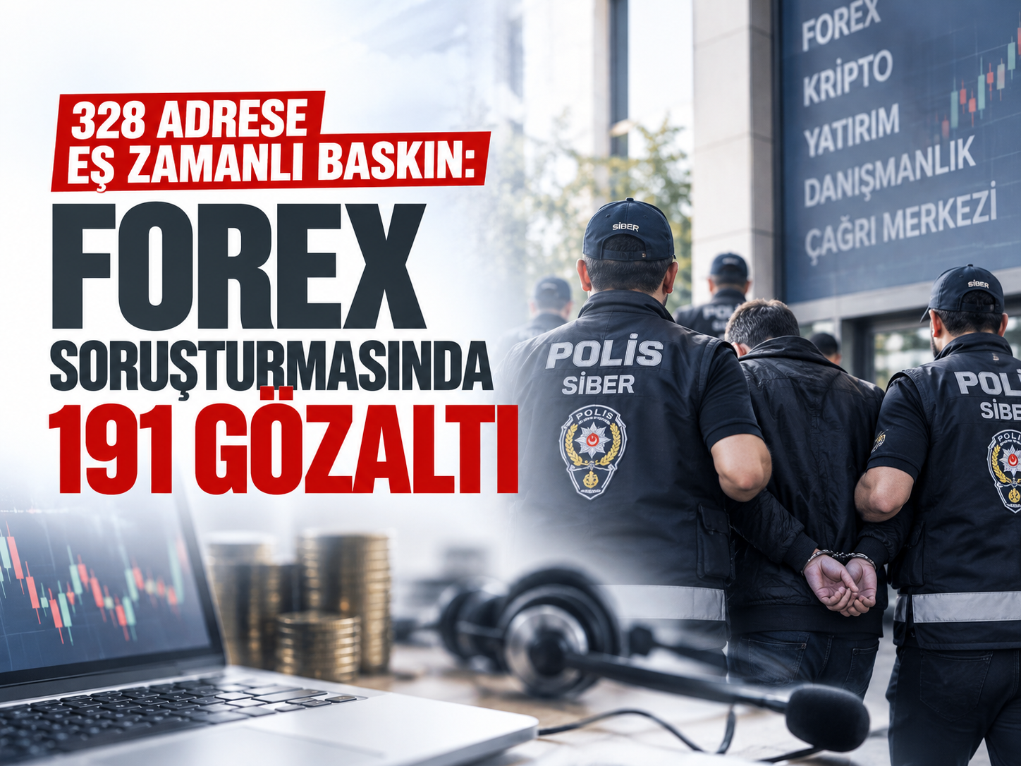 Forex ağına dev operasyon: 191 gözaltı