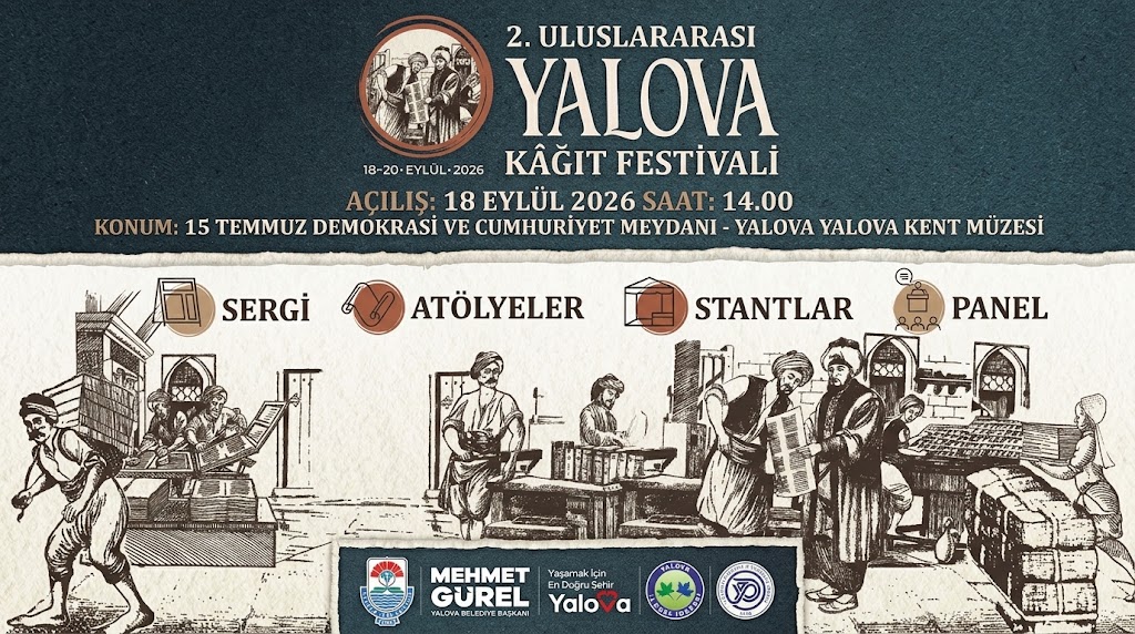 Uluslararası Yalova Kağıt Festivali başladı: 115 sanatçıdan 115 eser