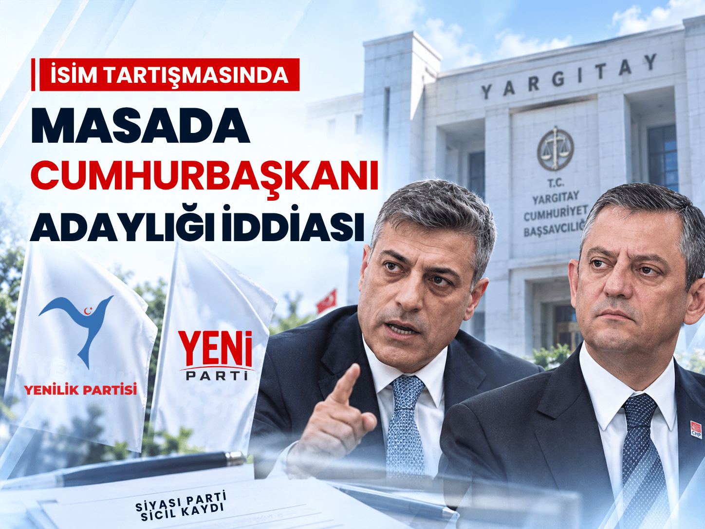 Yeni Parti-Yenilik Partisi görüşmesinde “adaylık” iddiası