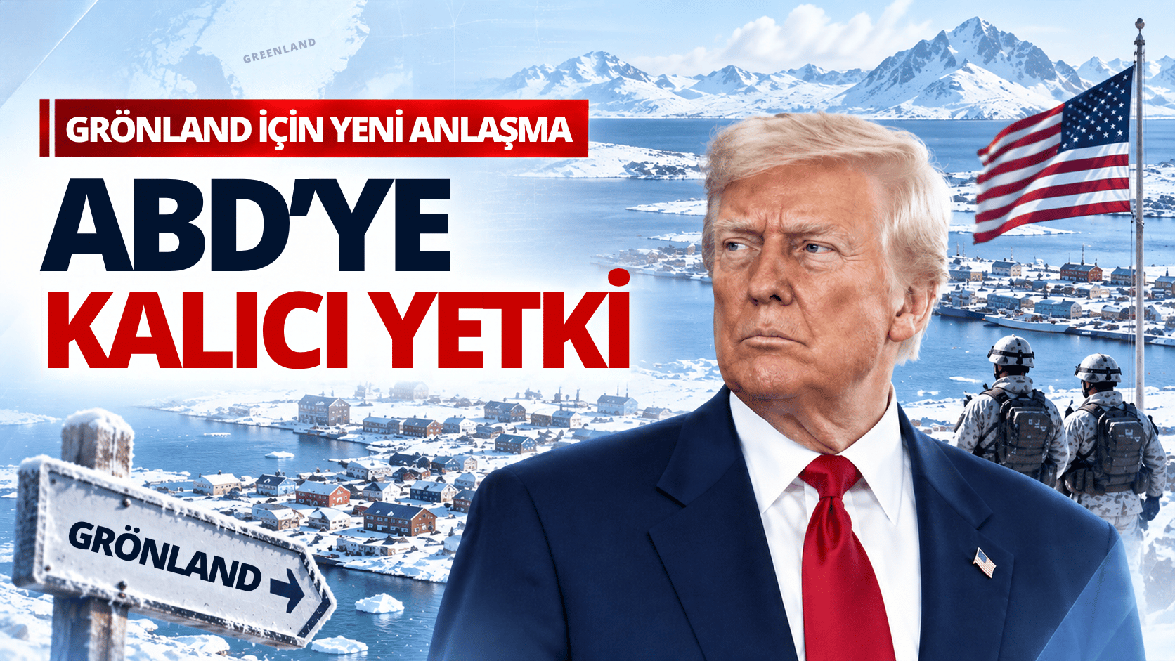 Trump’tan Grönland bombası: ABD kalıcı kontrol sağlayacak
