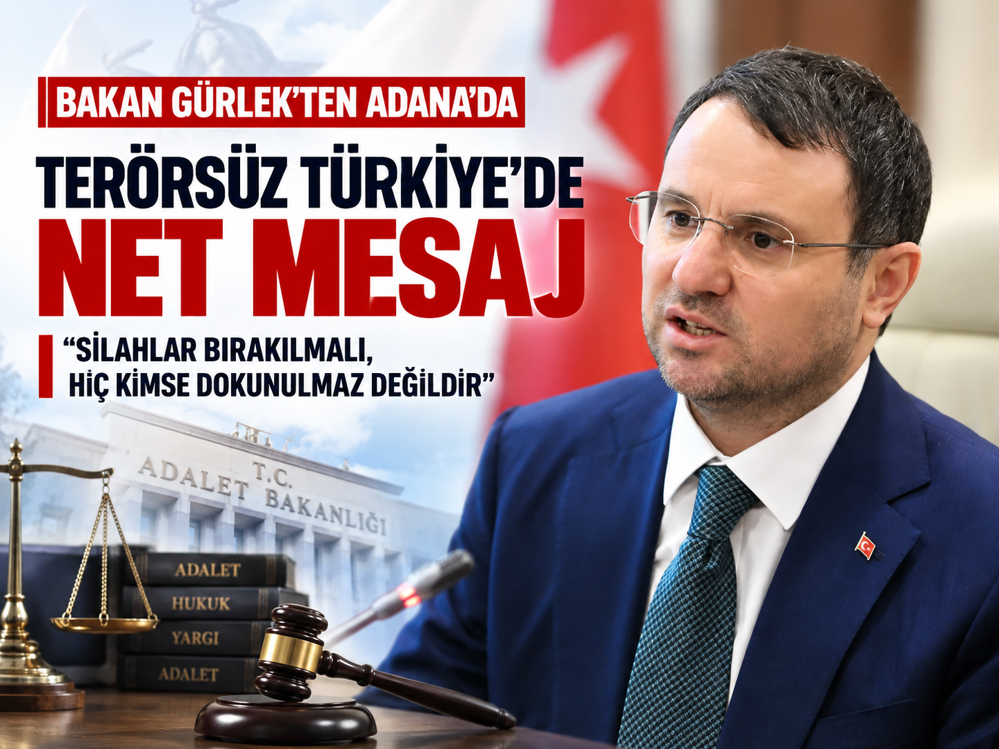Bakan Gürlek: Hiç kimse dokunulmaz değildir