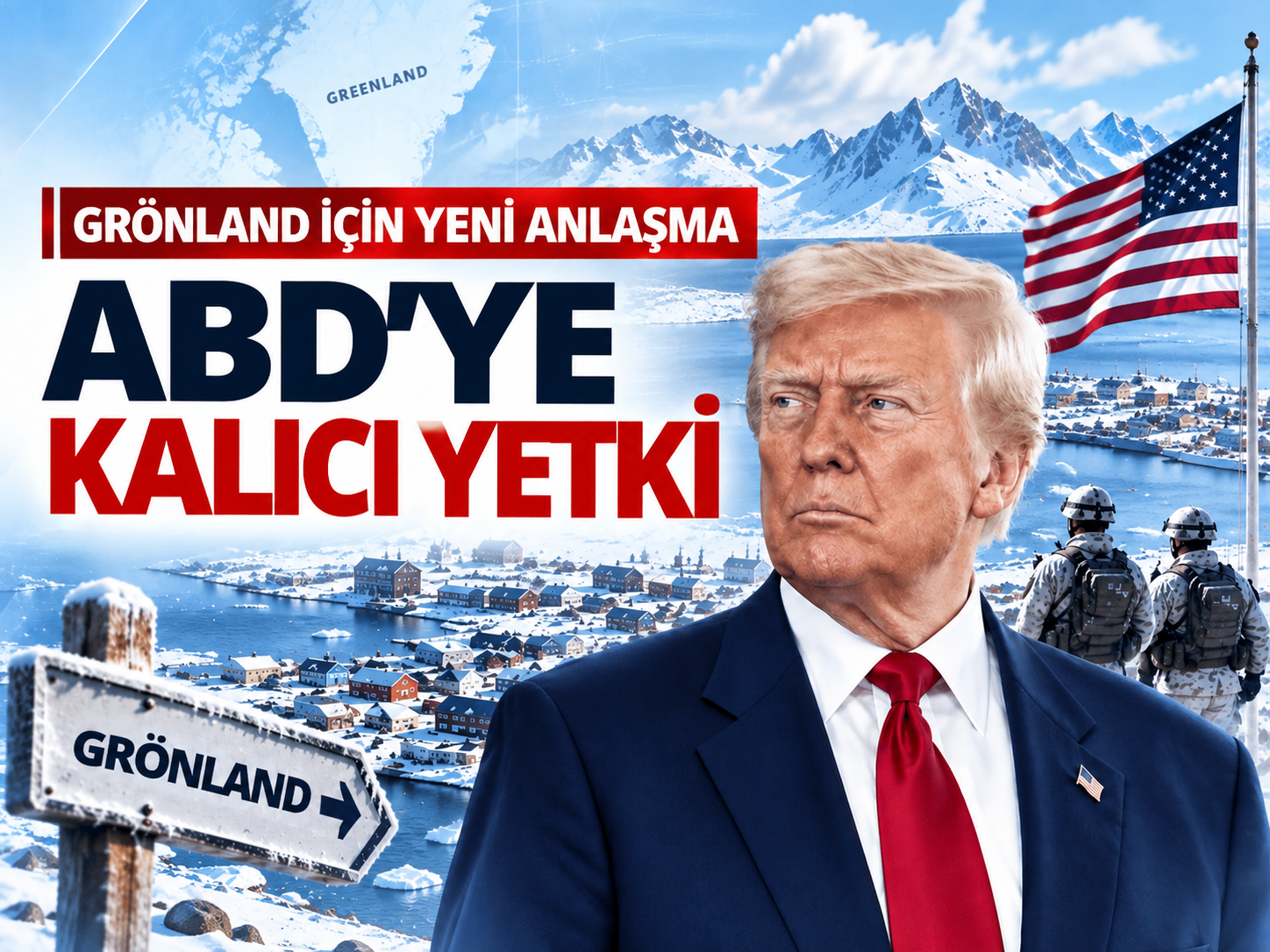 Trump’tan Grönland bombası: ABD kalıcı kontrol sağlayacak
