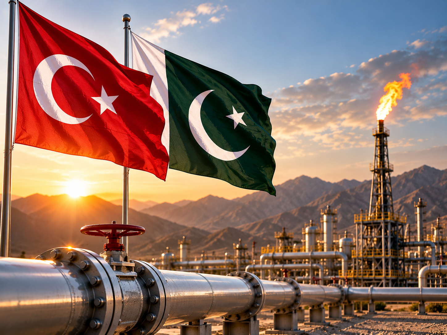 TPAO’nun ortak olduğu Pakistan sahasında yeni gelişme: Doğal gaz üretimi başladı