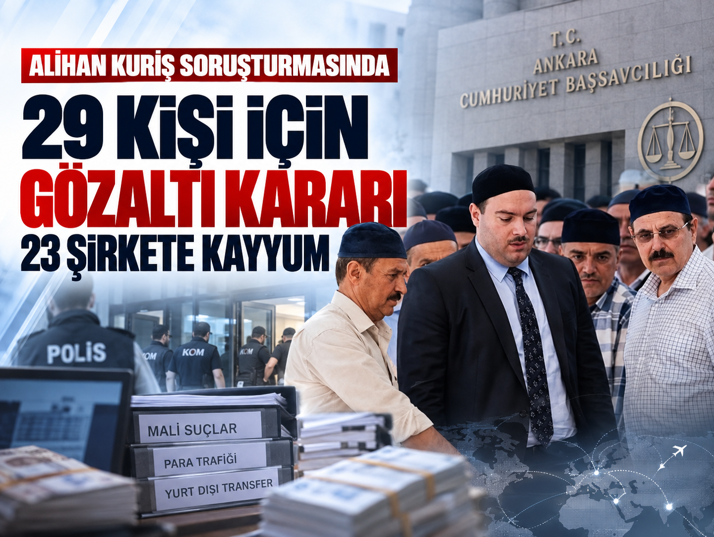 Alihan Kuriş dosyasında yeni perde! 23 şirkete kayyum atandı