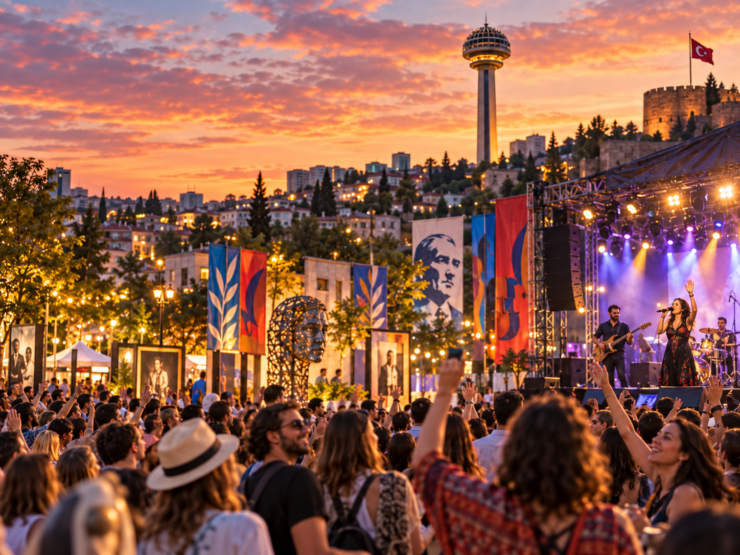 Ankara Kültür Yolu Festivali'nde ikinci gün coşkusu