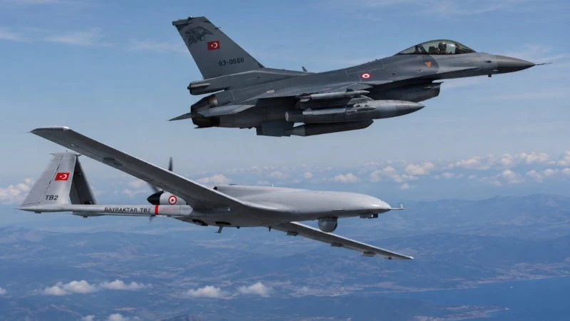 Ege'de İHA-F-16 hareketliliği! Yunan basını yeni taktiği konuşuyor