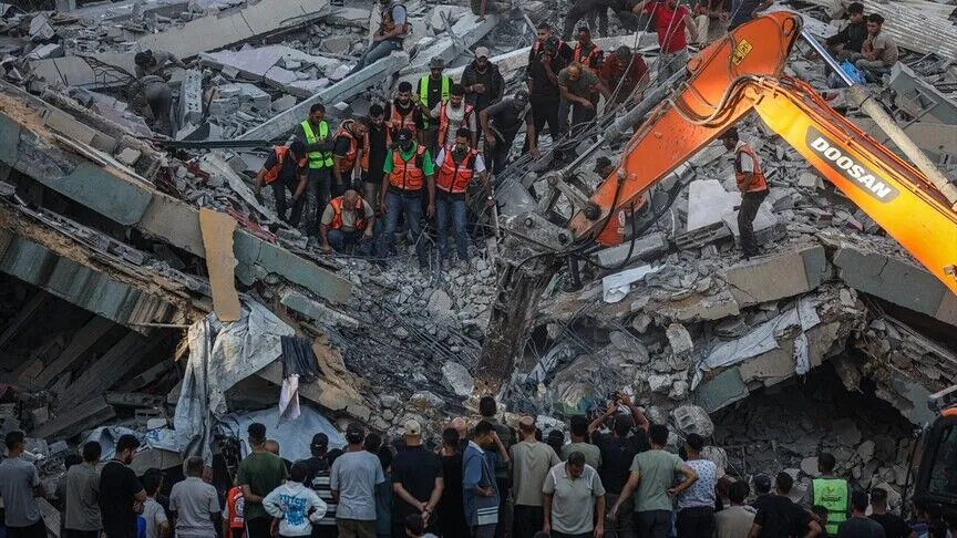 Gazze'de 2 binden fazla bina çökme riski taşıyor