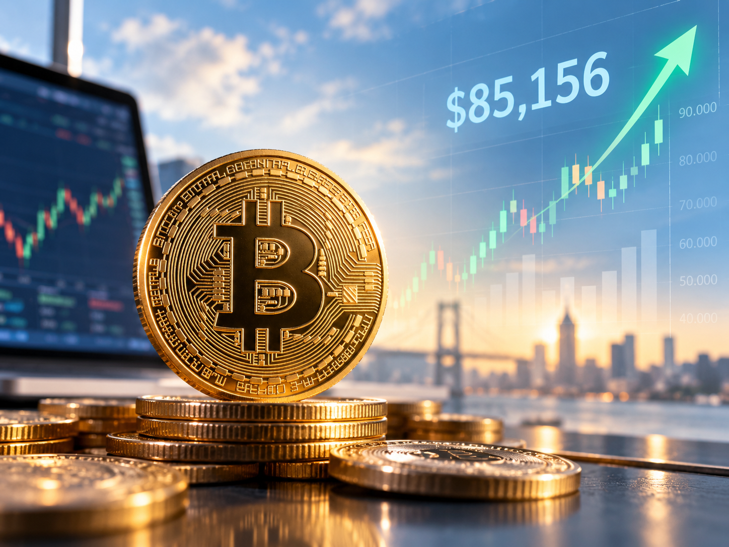 Bitcoin'de sert yükseliş: 85 bin dolar geçildi