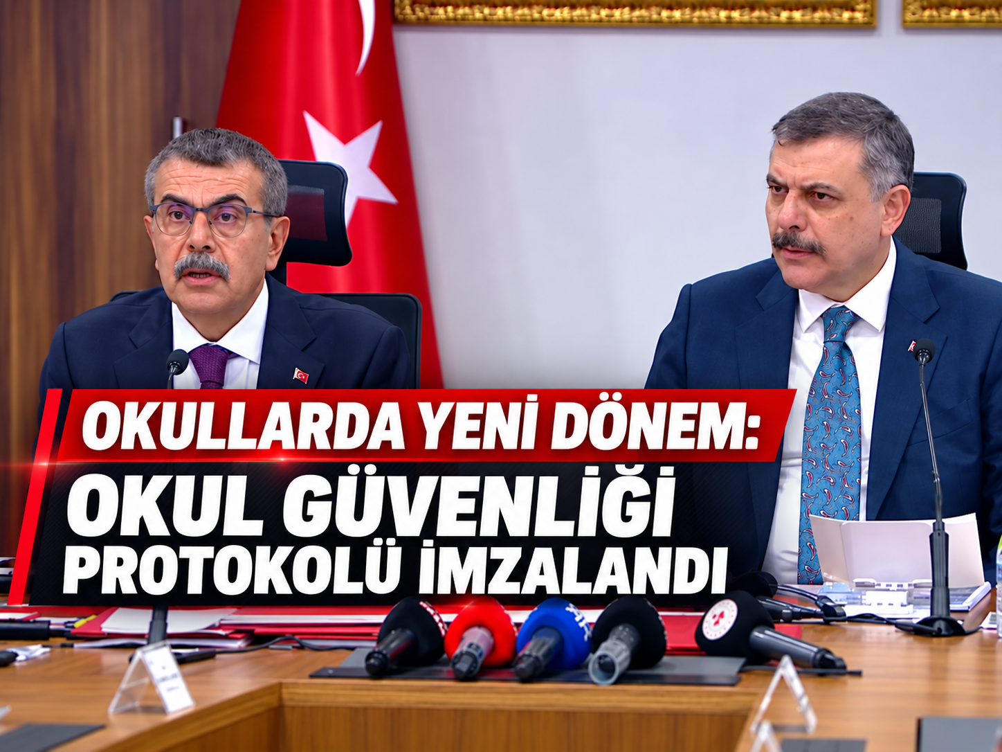 Okullarda yeni dönem: Okul Güvenliği Protokolü imzalandı