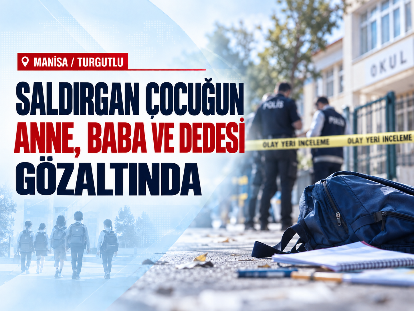 Silah çocuğun eline nasıl geçti? Anne, baba ve dede gözaltında