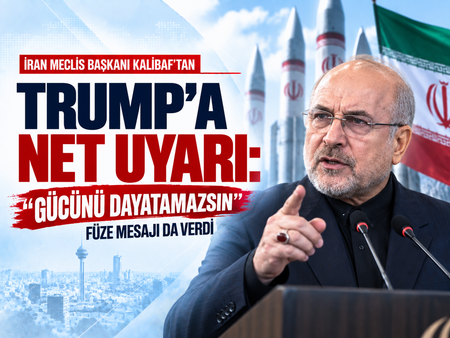 Tahran’dan Trump’a rest: Gücünü İran’a dayatamazsın