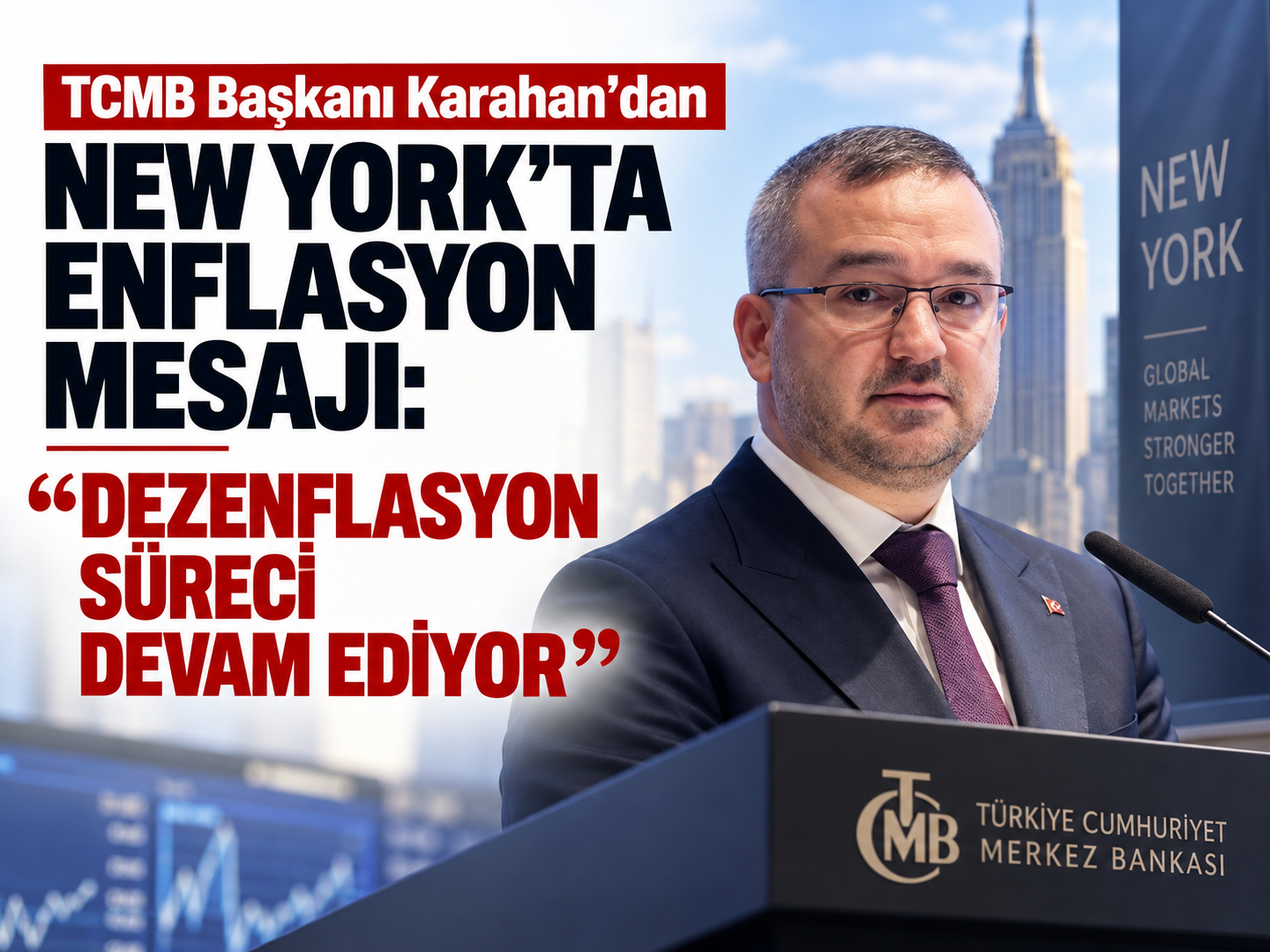 TCMB Başkanı Karahan'dan New York'ta enflasyon mesajı: “Dezenflasyon süreci devam ediyor”