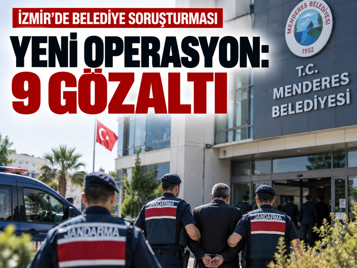 Menderes Belediyesi soruşturmasında ikinci dalga: 9 gözaltı