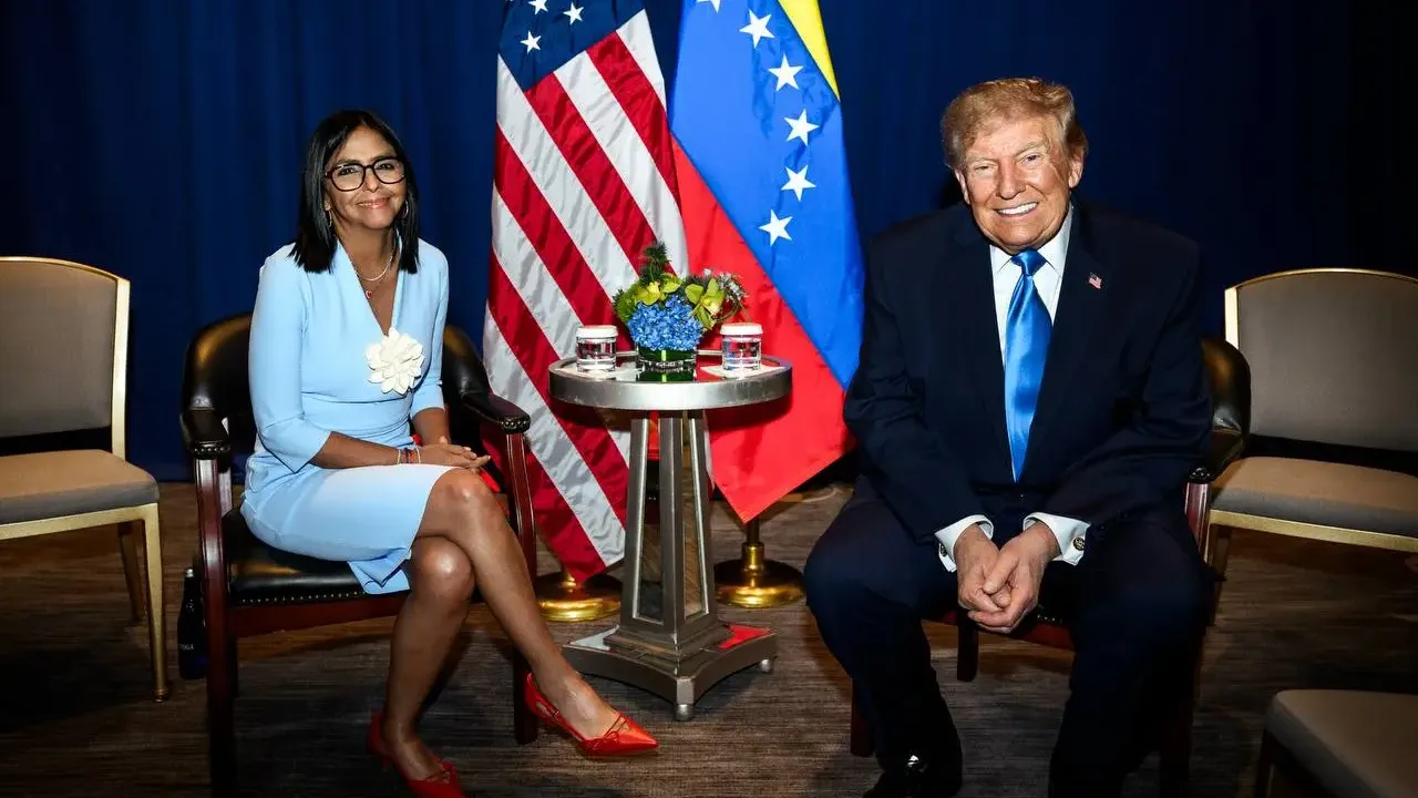 Delcy Rodriguez'in Trump hesabı