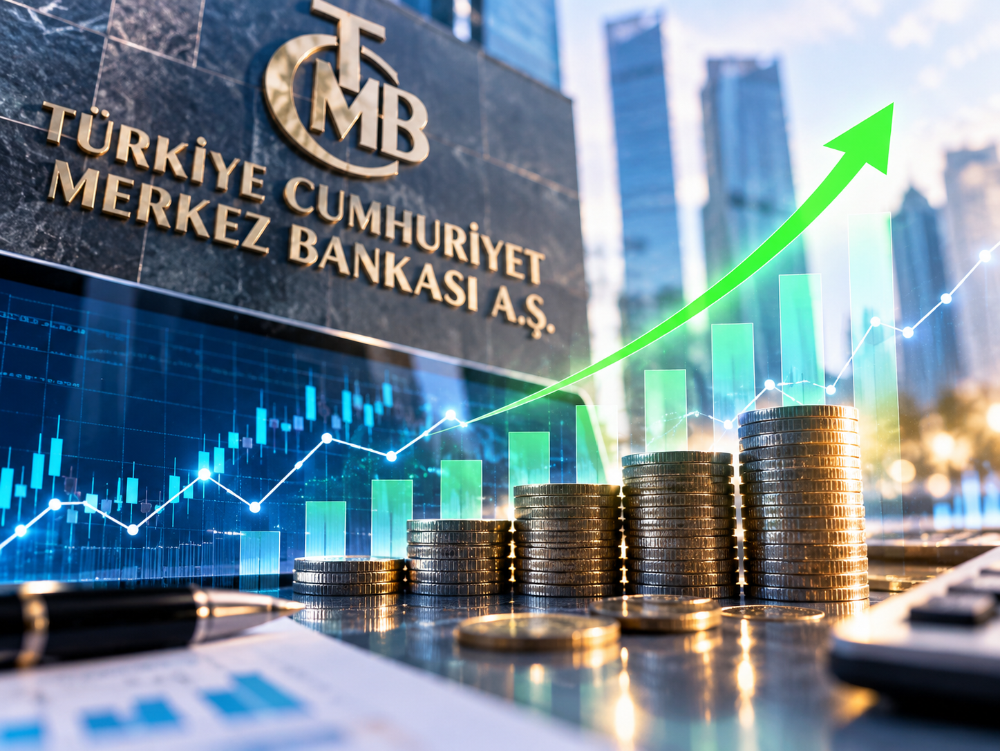 TCMB açıkladı: Finansal güven endeksi yükseldi