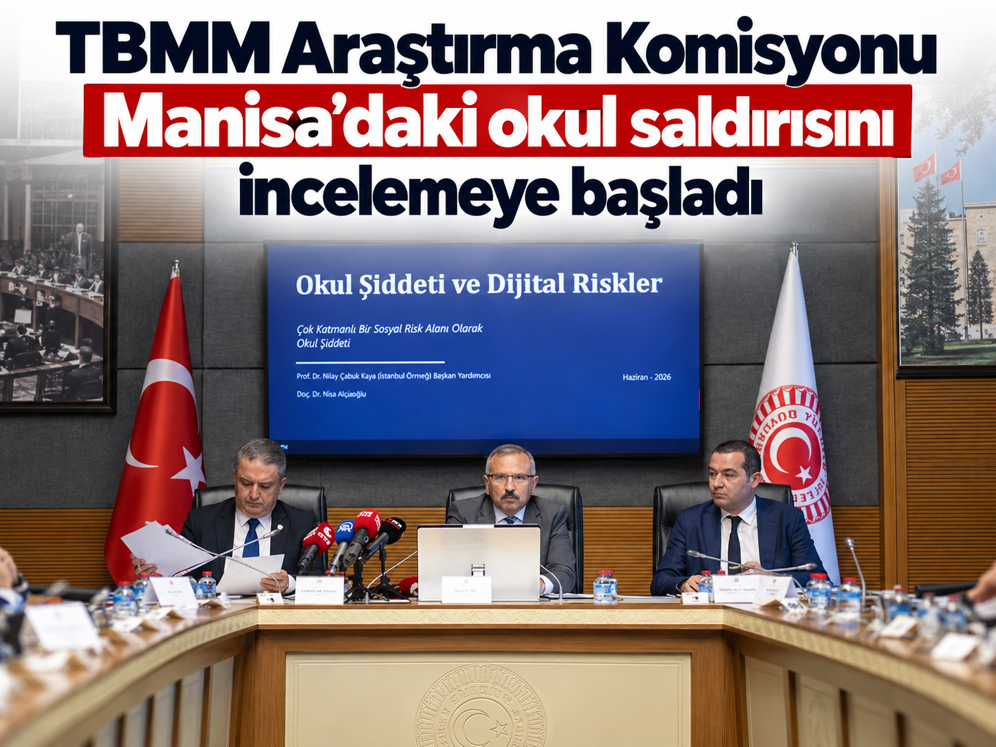TBMM Araştırma Komisyonu Manisa'daki okul saldırısını incelemeye başladı