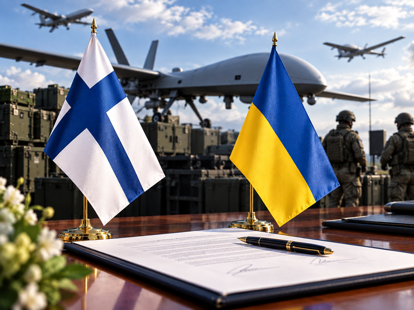 Finlandiya ile Ukrayna arasında “Dron Anlaşması” imzalandı