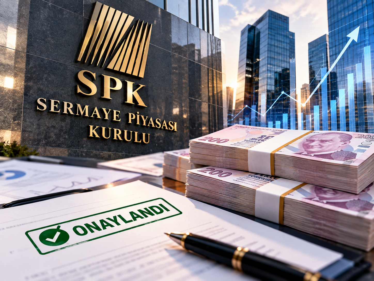 SPK'dan iki şirkete 1 milyar 650 milyon liralık onay