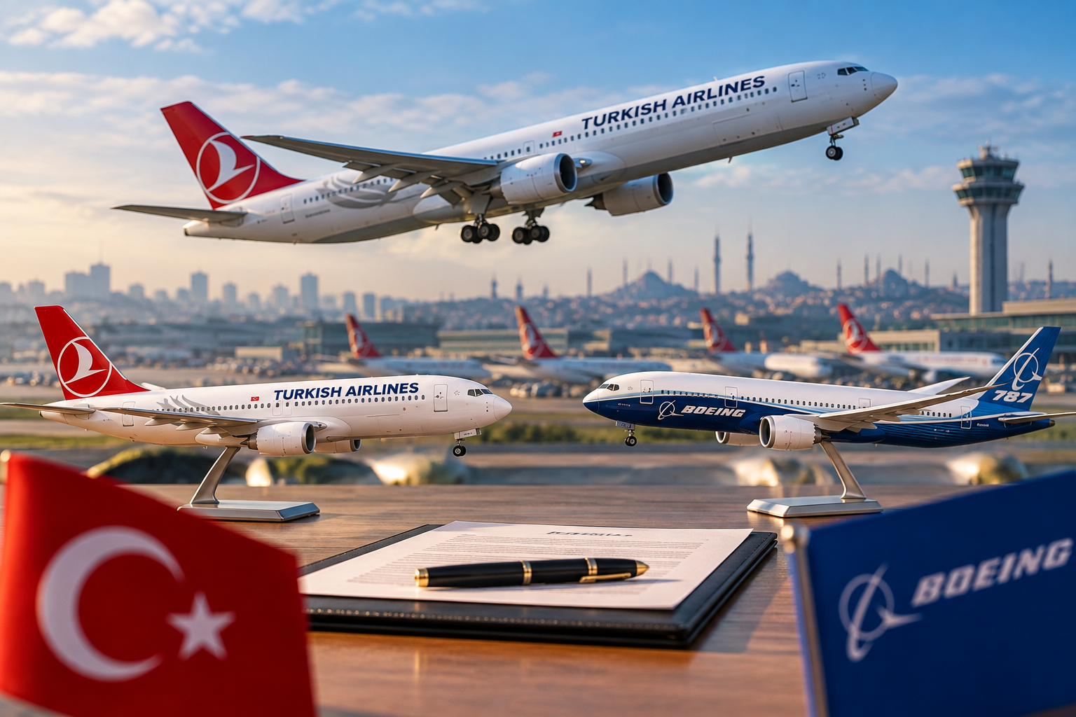 THY Başkanı Bolat açıkladı: Boeing'le 250 uçak görüşmesi