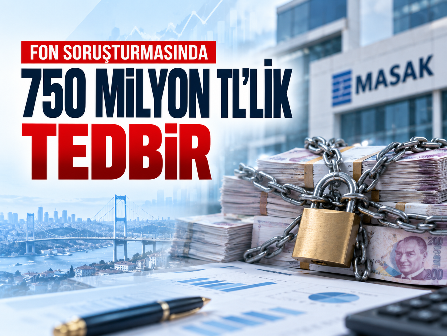 Fon soruşturmasında 750 milyon TL'lik dev bloke