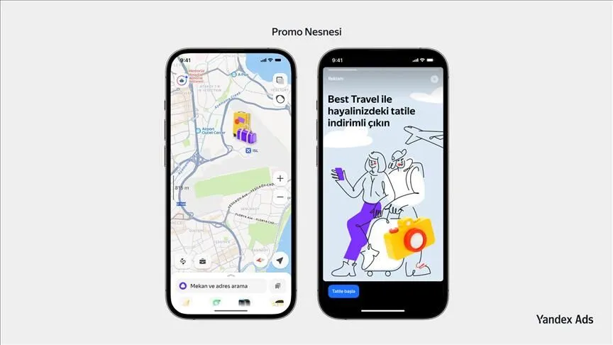 Yandex Maps ve Navi Sakarya'da 44 toplu taşıma aracını canlı takip imkanı sunuyor
