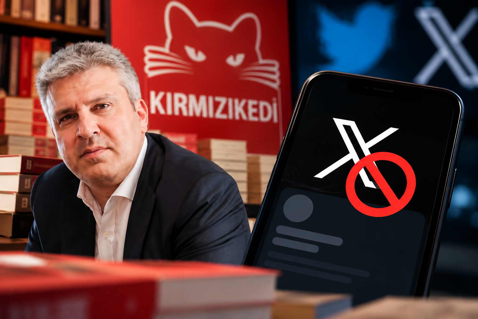 Kırmızı Kedi kurucusu Haluk Hepkon'un X hesabı engellendi