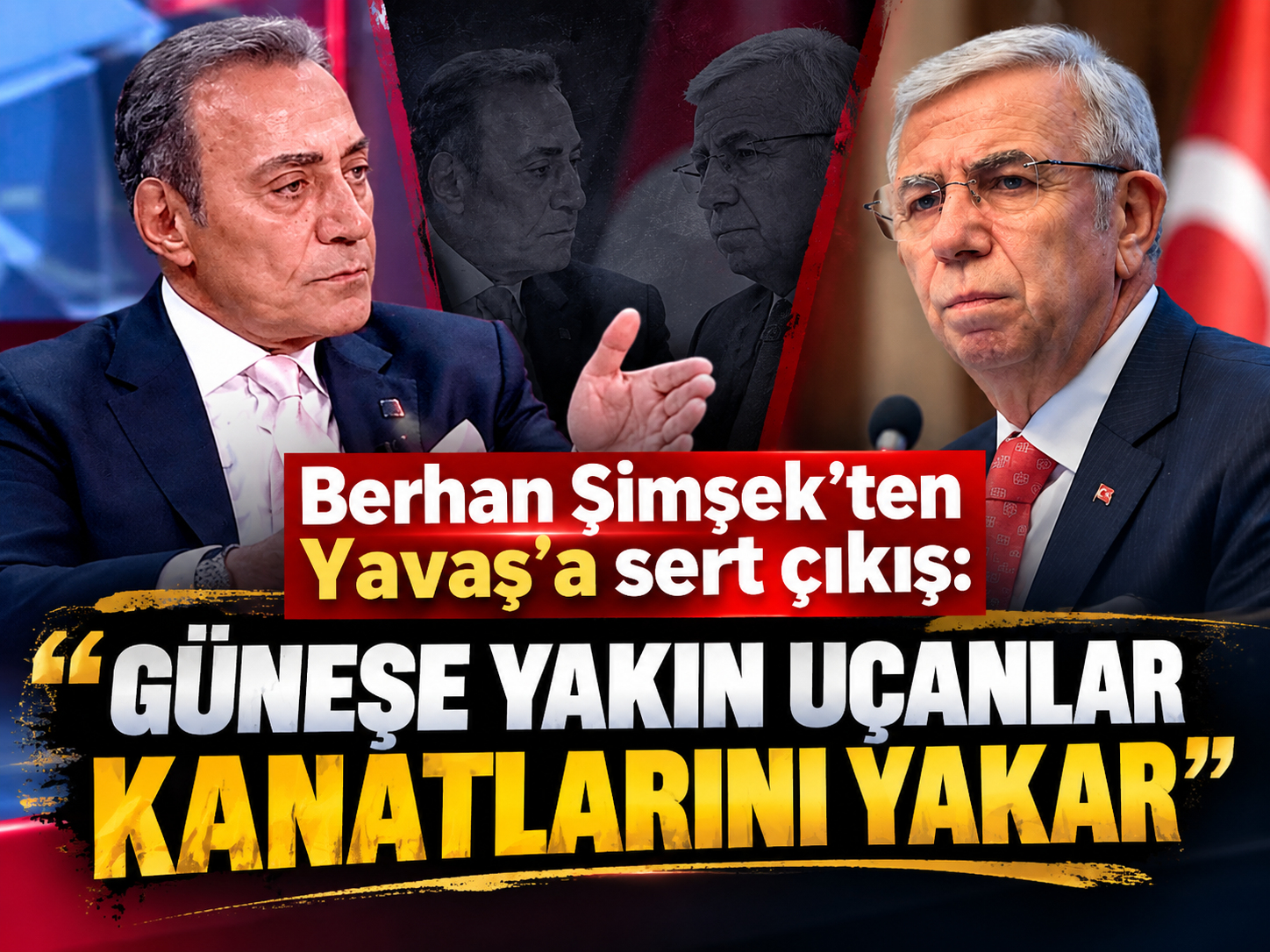 Berhan Şimşek'ten Yavaş'a sert çıkış: "Güneşe yakın uçanlar kanatlarını yakar"