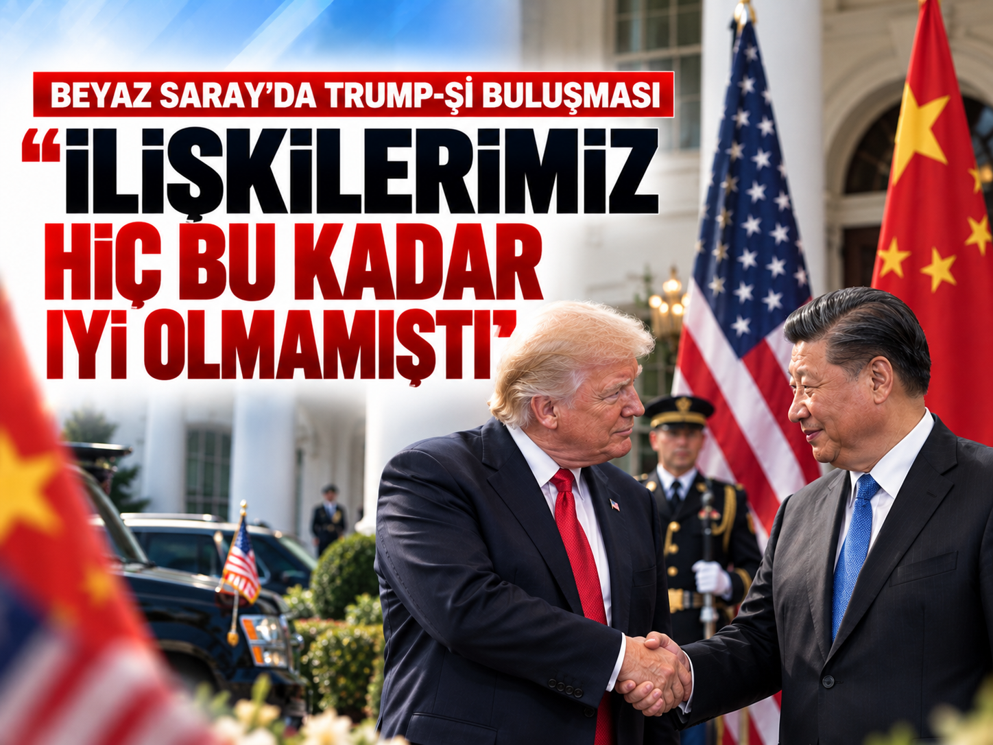Trump’tan Çin için yeni sayfa: Aramız hiç bu kadar iyi olmamıştı