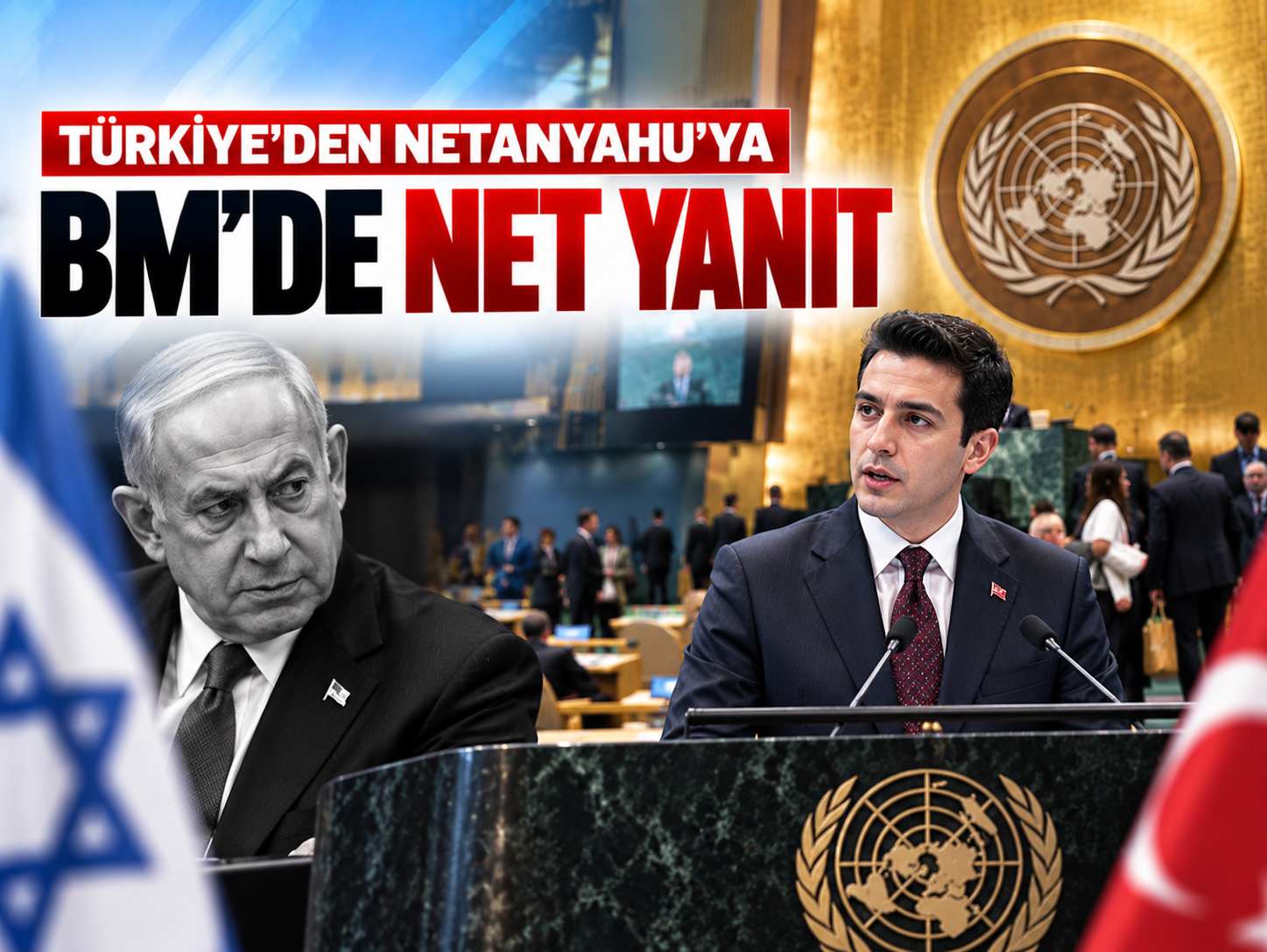 Türkiye’den Netanyahu’ya BM’de yanıt: Hiçbir propaganda gerçeği silemeyecek