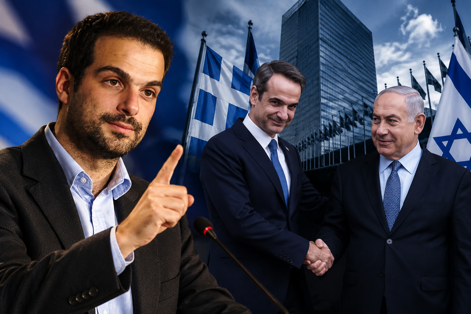 Miçotakis-Netanyahu görüşmesi Yunanistan'ı karıştırdı