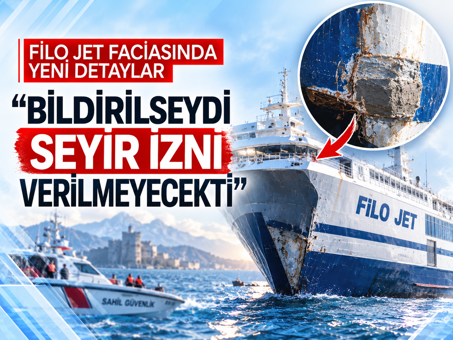 Faciadan haftalar önce tamir edilmiş! Filo Jet’te yeni iz