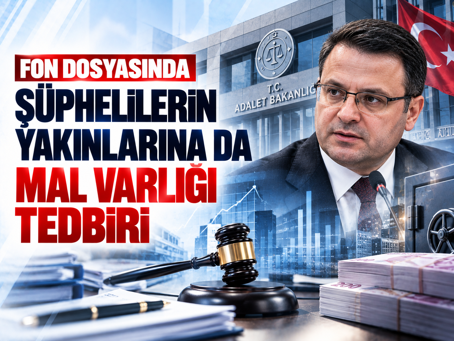 Fon dosyasında şüphelilerin yakınlarına da mal varlığı tedbiri