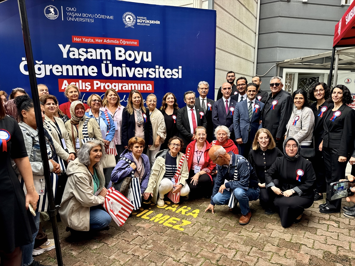 OMÜ'de 55-75 yaş arası bireyler için Yaşam Boyu Öğrenme Üniversitesi açıldı