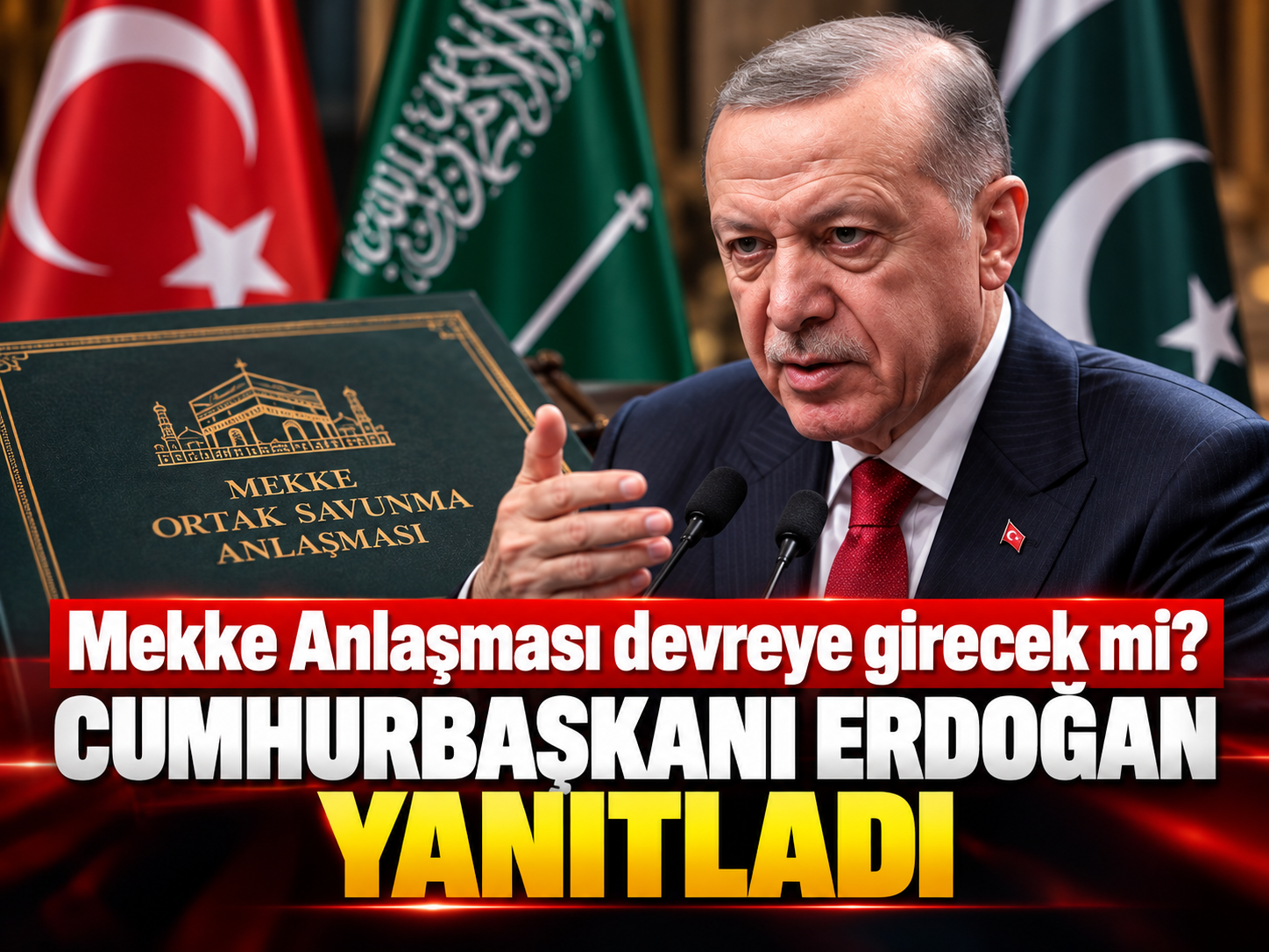 Mekke Anlaşması devreye girecek mi? Cumhurbaşkanı Erdoğan yanıtladı