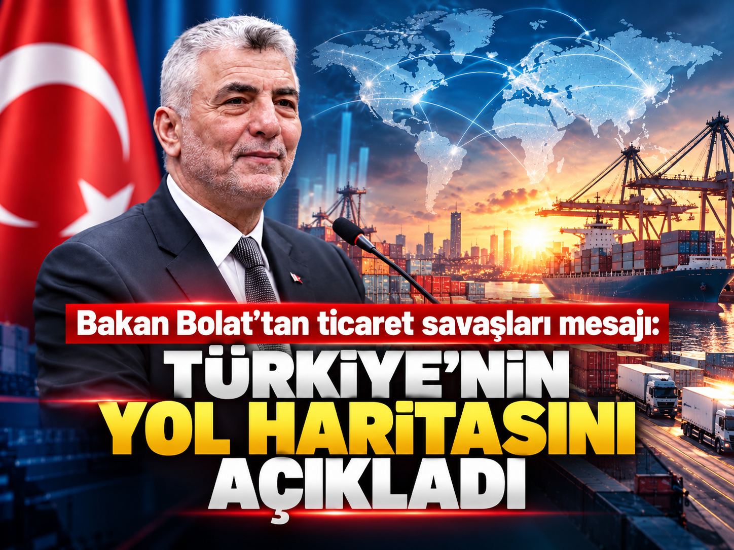 Bakan Bolat'tan ticaret savaşları mesajı: Türkiye'nin yol haritasını açıkladı